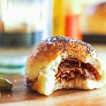 Baked meat buns