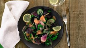 Smoked Salmon Salad