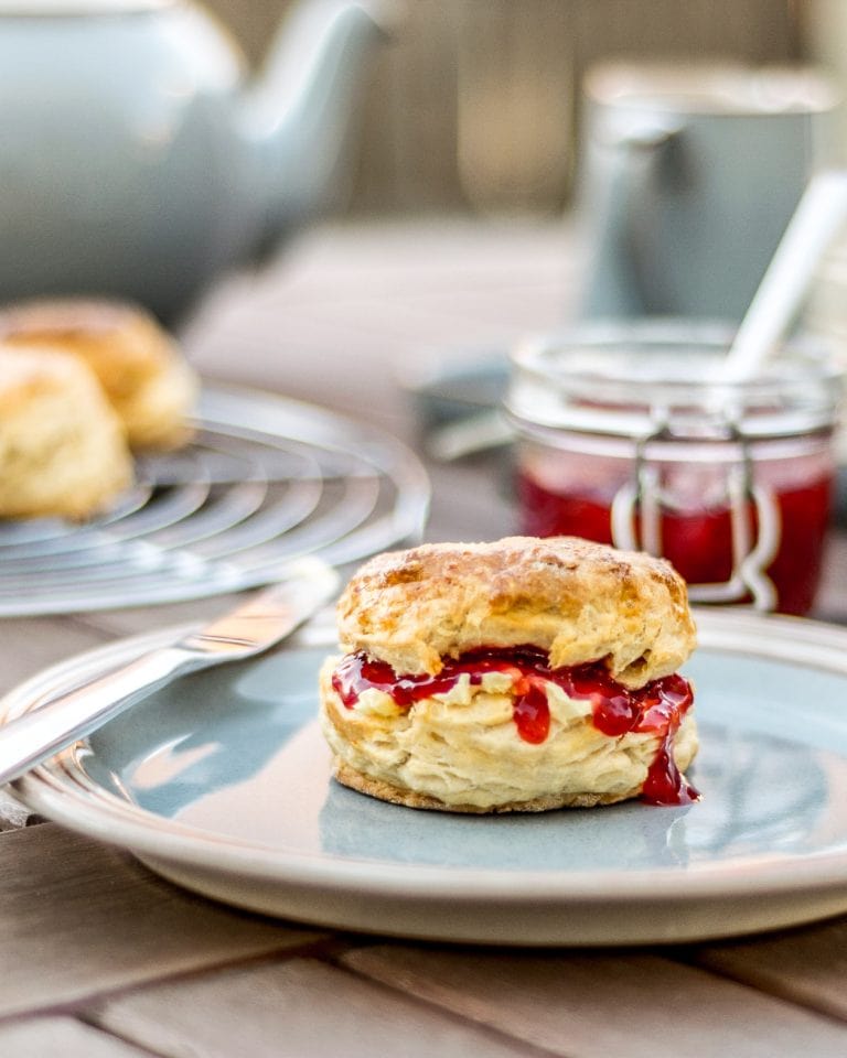 strawberry redcurrant jam