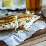 Oak smoked chicken and mozzarella