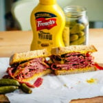 Montreal Pastrami sandwich