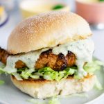 healthy chicken sandwich recipe with cilantro lime sauce
