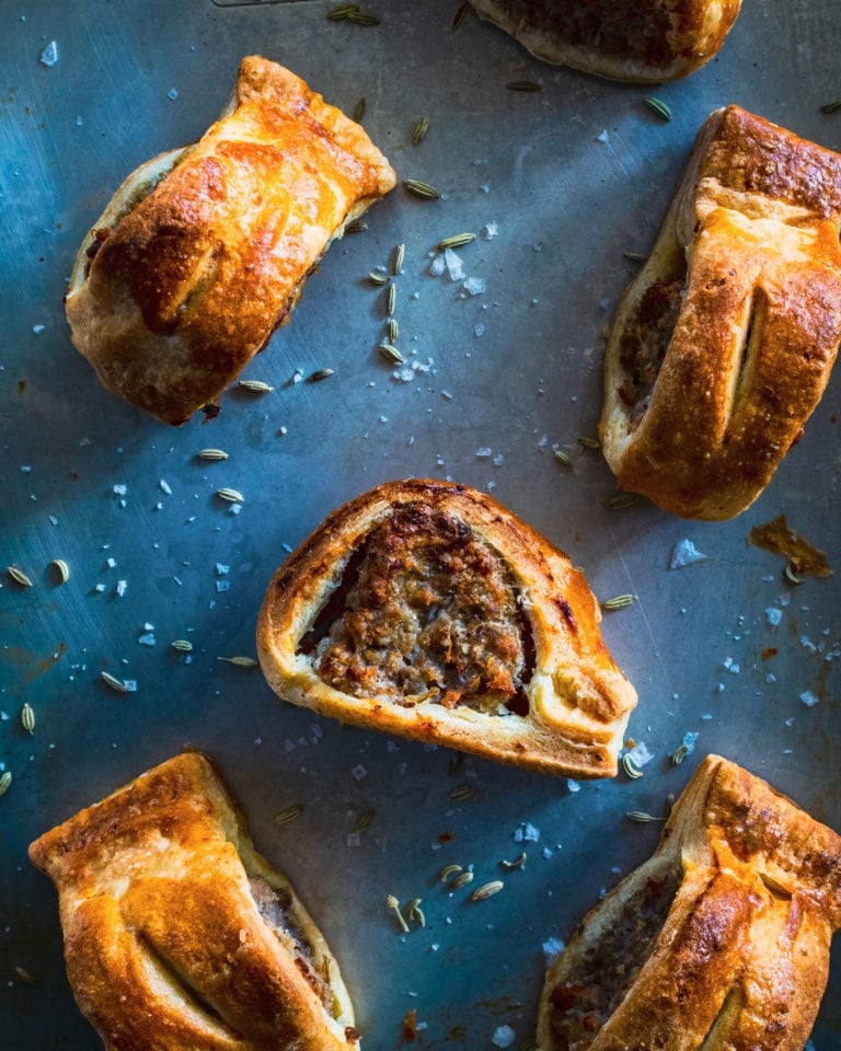 English sausage rolls